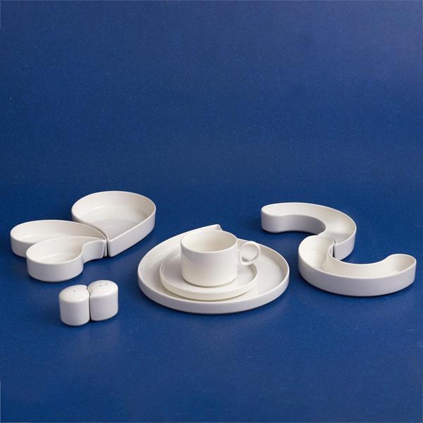 Karaca Stream Bone Waterway 29 Parça 6 Kişilik Kahvaltı Takımı - Image 1