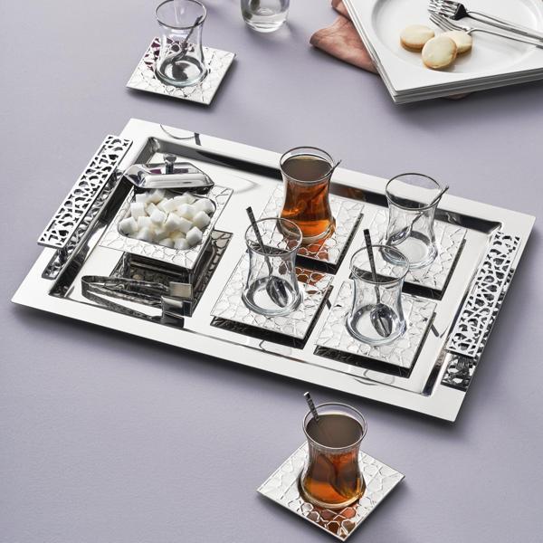 Karaca Petek 40 Parça 12 Kişilik Çay Seti - Image 1