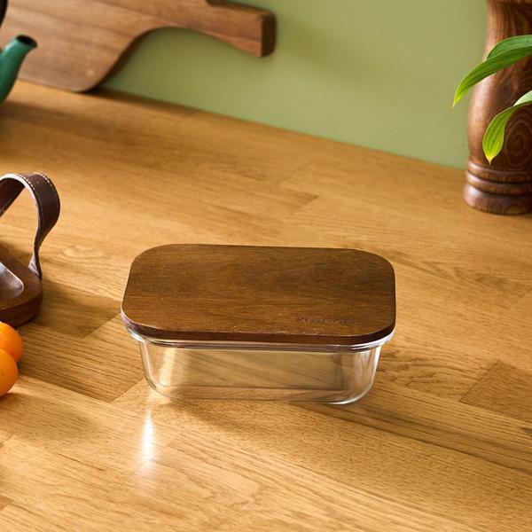 Karaca Karya Acacia Cam Saklama Kabı 400 Ml - Image 1