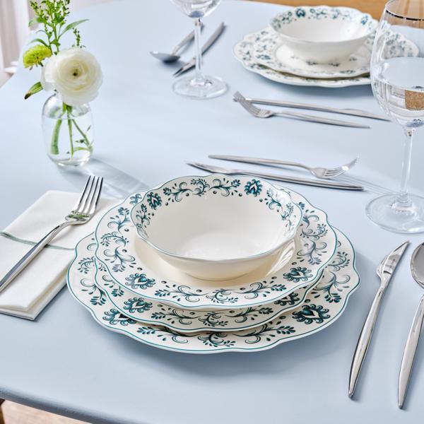 Karaca Forever Bone Derya 24 Parça 6 Kişilik Yemek Takımı - Image 1