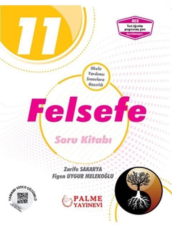 Palme 11.Sınıf Felsefe Soru Kitabı *Yeni* - Palme Yayınları - Palme Yayınları - Image 1