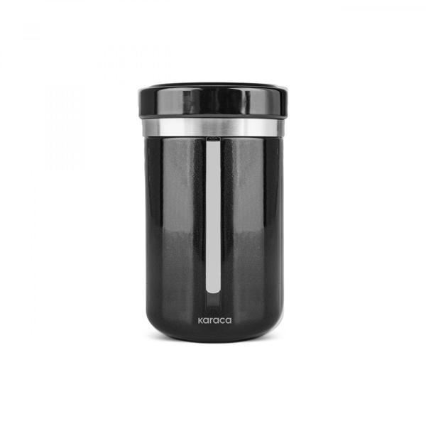 Karaca Mastermaid Cam Saklama Kabı 650 Ml Siyah - Image 1