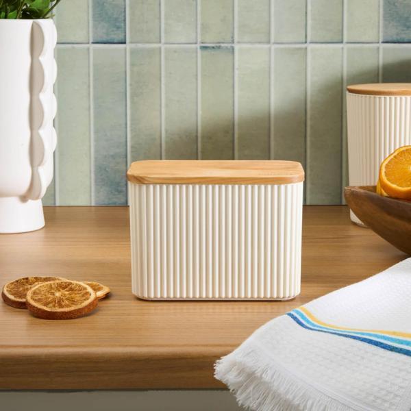 Karaca Massimo Saklama Kabı 1 Lt Krem - Image 1