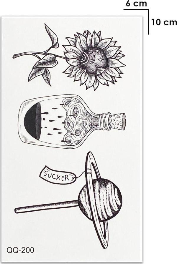 Best Friend Bilek Geçici Dövme Tattoo Aksesuar Şık Moda Yaz - Image 1