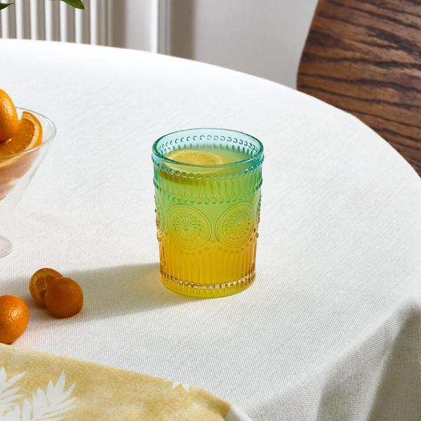 Karaca Sunflower Su Bardağı 250 Ml Mavi Sarı - Image 1