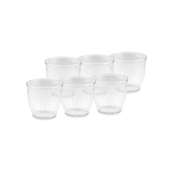 Karaca Gordes 6'lı Cam Su Bardağı 290 ml - Image 1