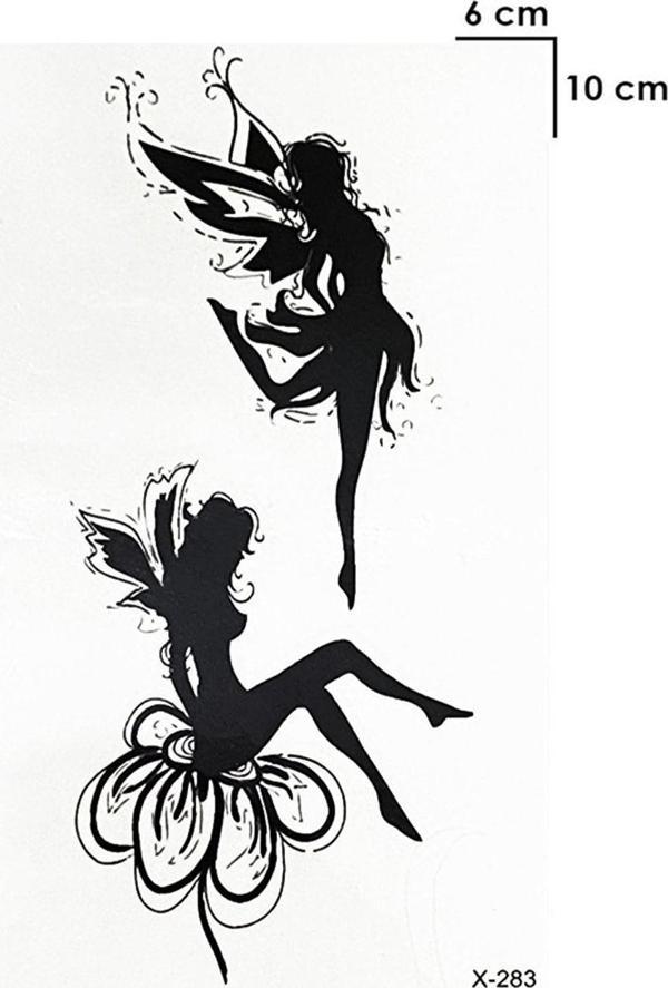 Kol Best Friend Peri Kızı Geçici Dövme Tattoo - Image 1