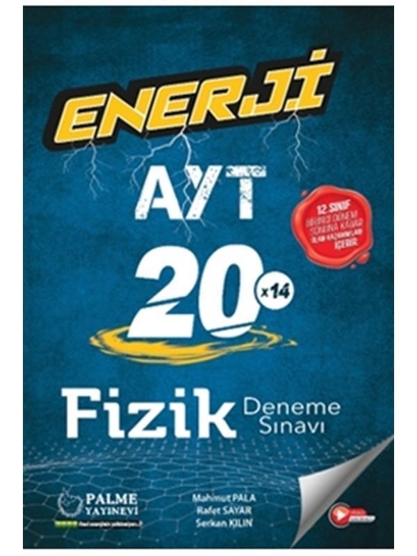 Palme Yks Ayt Enerji Fizik 20 X 14 Deneme Sınavı 1.Dönem - Palme Yayınları - Palme Yayınları - Image 1