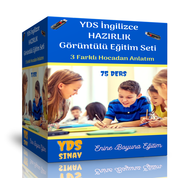 Yds Hazırlık İngilizce Görüntülü Eğitim Seti (75 Ders Videosu) - Enine Boyuna Eğitim - Enine Boyuna Eğitim - Image 1