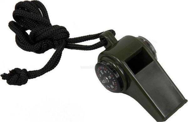 Pusulalı Termometreli Acil Durum Düdüğü ( 3 in 1) - Image 1
