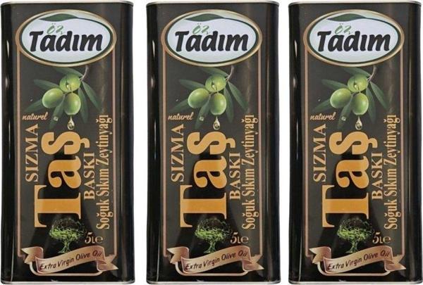 Öz Tadım 3 Lü Naturel 03 Oleik Sızma Zeytinyağı 5 Litre - Image 1