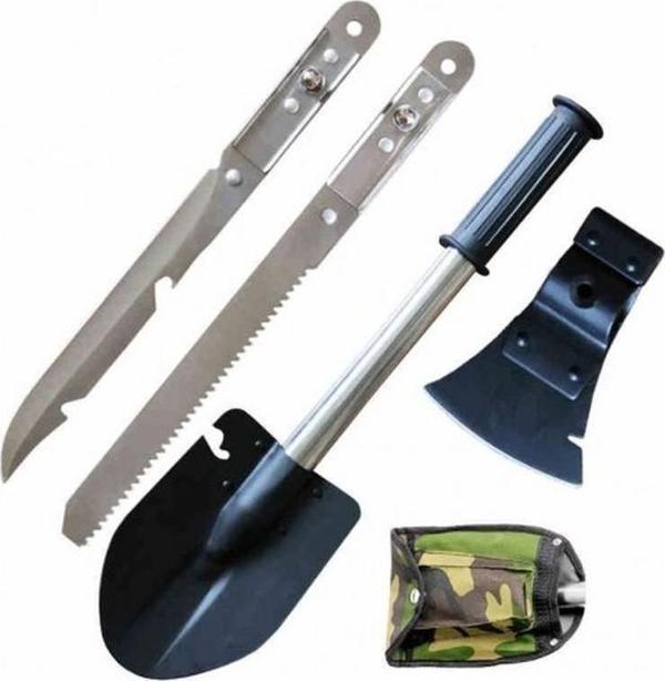 Bosile Kamp,Yürüyüş,Piknik,Seyahat Için Kürek,Balta,Testere, Bıçak Takımı - Image 1