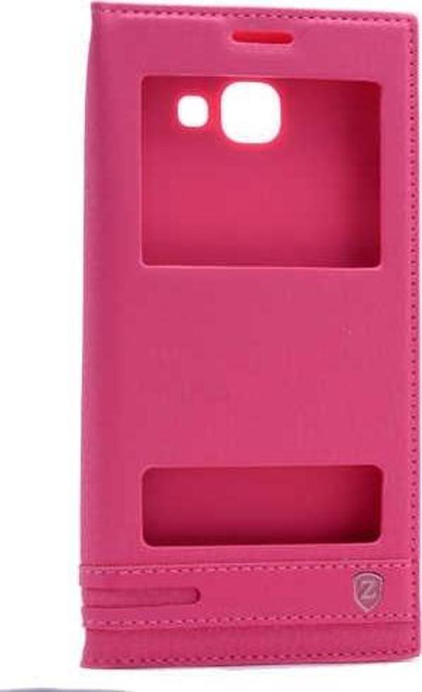 Galaxy C9 Pro Kılıf Elite Pencereli Kapaklı Kılıf - Image 1