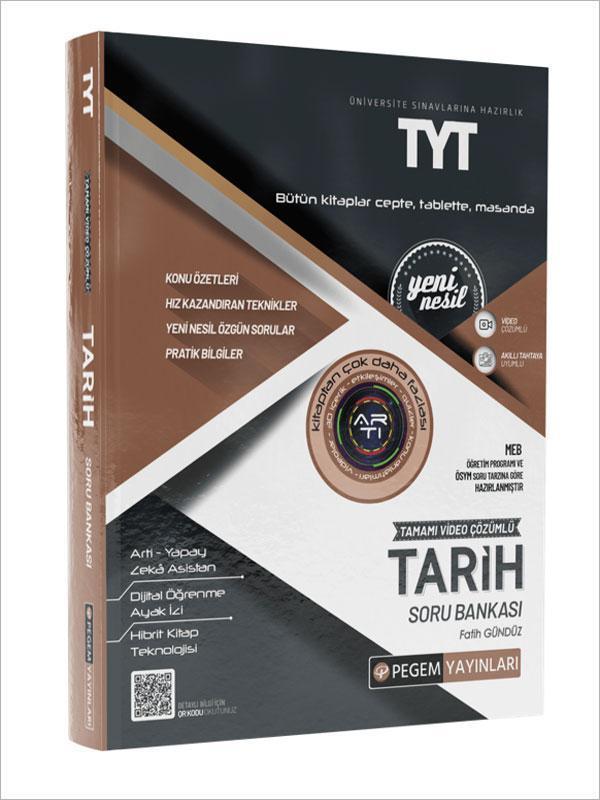 TYT Tarih Soru Bankası - Pegem Akademi Yayıncılık - Image 1