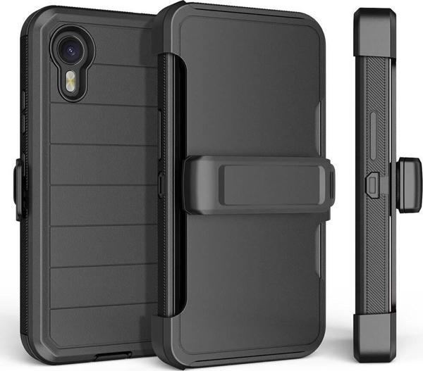 Galaxy XCover7 Pro Kılıf Double Clip 360 Tam Koruma Outdoor Zırh Kapak - Image 1