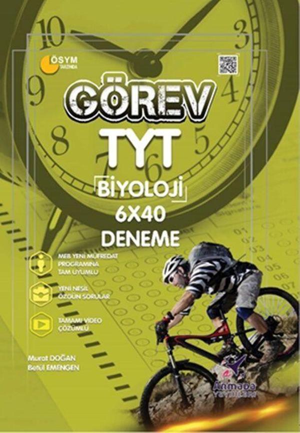 Armada Yayınları TYT Biyoloji Görev 6 x 40 Deneme - Armada Yayınları - Image 1