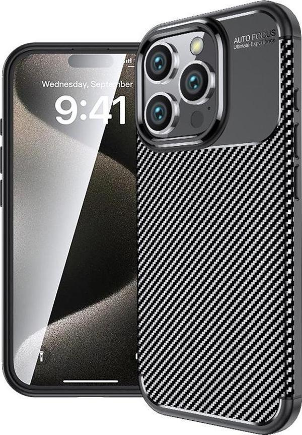 iPhone 16 Pro Max Kılıf Elde Kaymayan Kamera Korumalı Silikon - Image 1