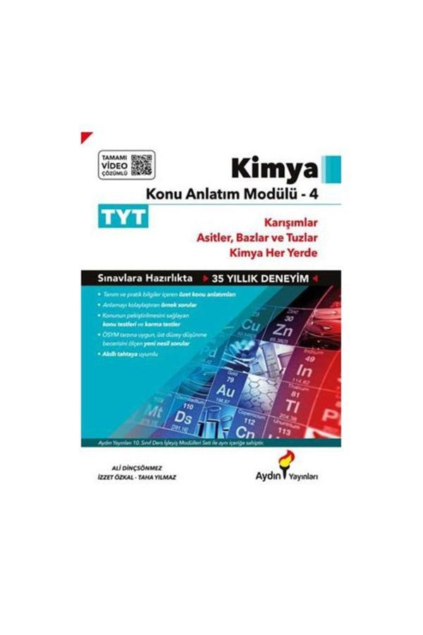 Ayt Kimya Konu Anlatım Modülü 4 - Aydın Yayınları - Aydın Yayınları - Image 1