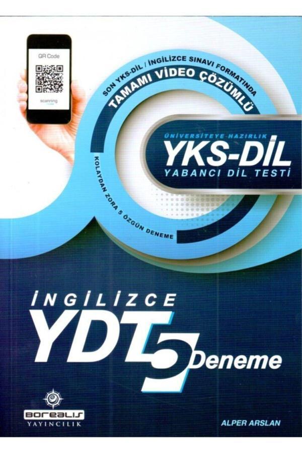 Ingilizce Yks-Dil 5 Deneme - Borealis Yayıncılık - Borealis Yayıncılık - Image 1