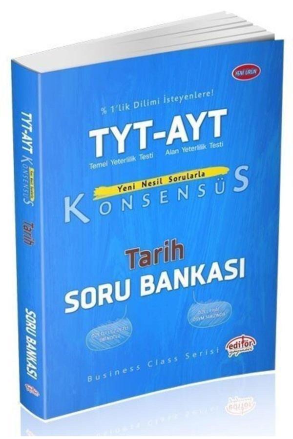 Tyt Ayt Tarih Konsensüs Soru Bankası - Editör Yayınevi - Editör Yayınevi - Image 1
