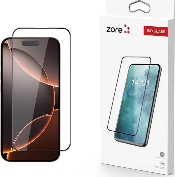 iPhone 16 Pro Max Ekranı Tam Kaplayan Lüx Cam Ekran Koruyucu - Image 1