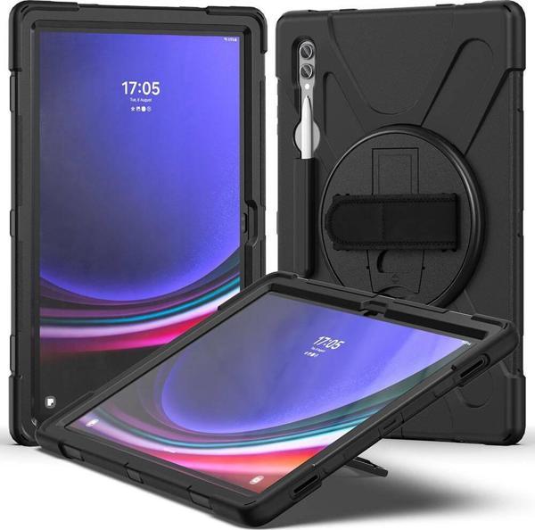 Tab S10 Ultra (X920) / S9 Ultra (X910) / Tab S8 Ultra Uyumlu Defender Zırhlı Tam koruma Silikon - Image 1