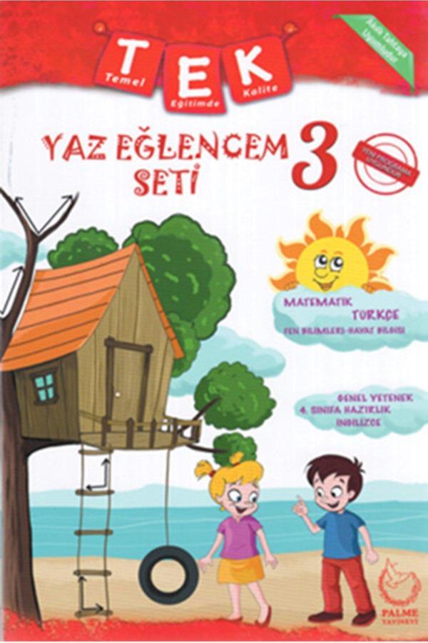 3. Sınıf Tek Tatil Eğlencem Seti - Palme Yayınları - Palme Yayınları - Image 1