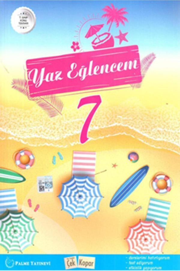 7, Sınıf Yaz Tatil Eğlencem Kitabı - Palme Yayınları - Palme Yayınları - Image 1
