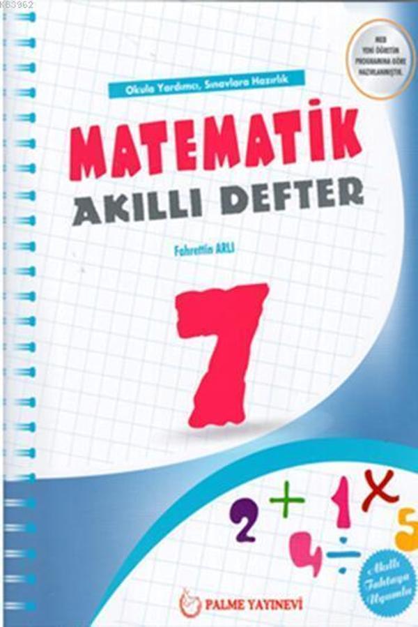 Palme 7.Sınıf Matematik Akıllı Defter - Palme Yayınları - Palme Yayınları - Image 1