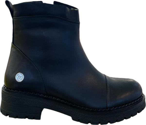 Mammamia D24KB-1400-LX Kadın Casual Topuklu Deri Bot (Kış 24) - Image 1