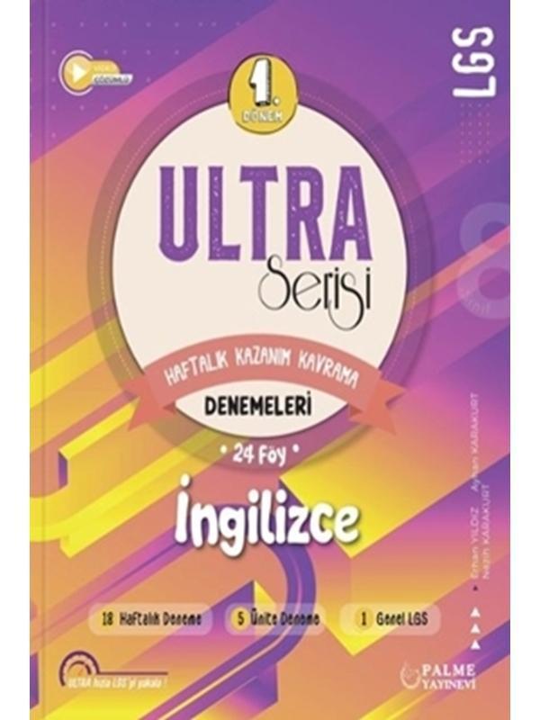 Ultra Serisi Lgs 1.Dönem Ingilizce Denemeleri - Palme Yayınları - Palme Yayınları - Image 1