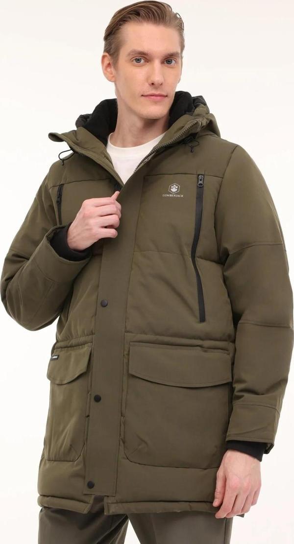 Lumberjack Adlers Long Erkek Mont (Kış 24) - Image 1