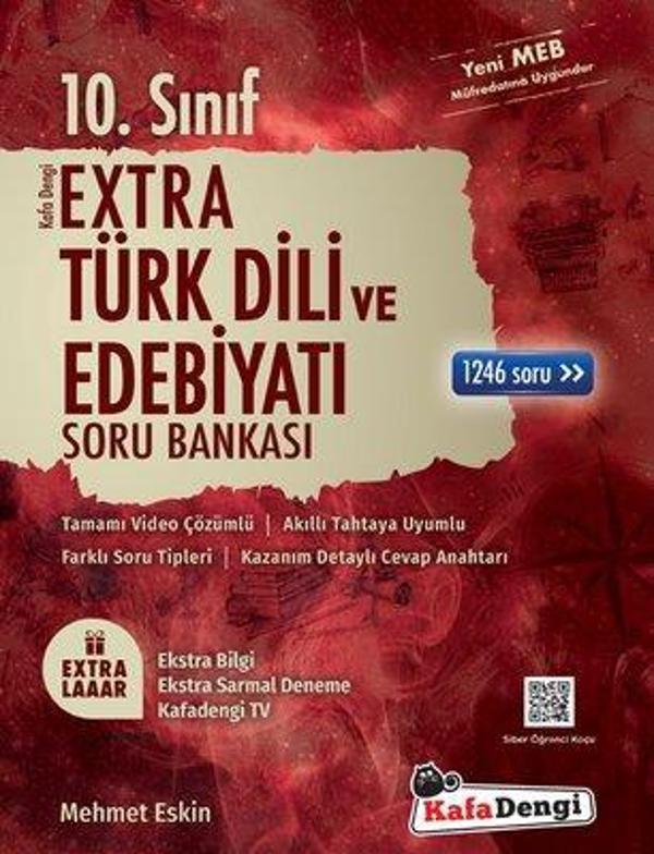 10.Sınıf Extra Türk Dili ve Edebiyatı Soru Bankası - Kafa Dengi - Image 1