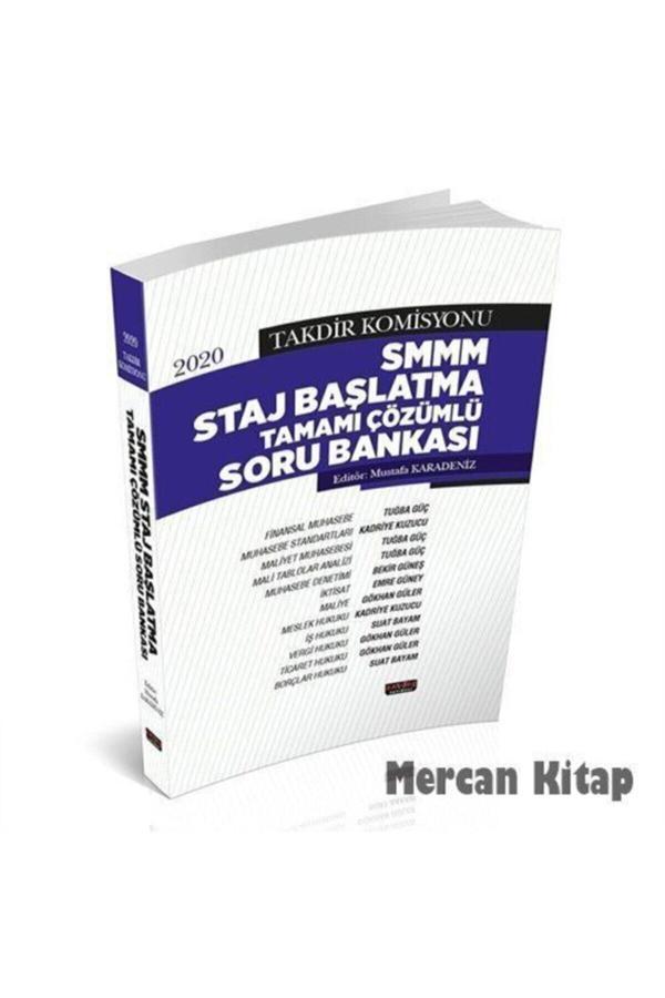 Takdir Komisyonu Smmm Staj Başlatma Tamamı Çözümlü Soru Bankası 2020 - Savaş Yayınevi - Savaş Yayınevi - Image 1