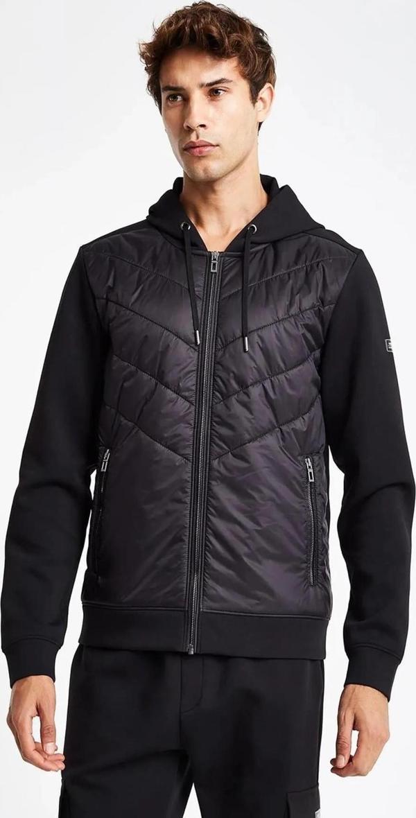 Lescon 24N-1154 Erkek Fermuarlı Kapüşonlu Sweatshirt (Kış 24) - Image 1
