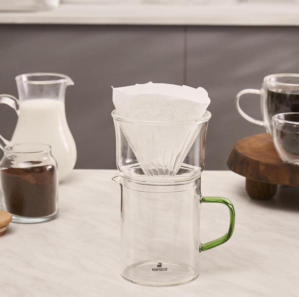 Karaca Draco Borosilikat Cam Dripper/Filtre Kahve Demleme Ekipmanı 450 Ml - Image 1