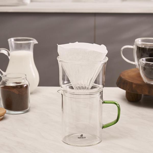 Karaca Draco Borosilikat Cam Kahve Demleme Ekipmanı 450 ml - Image 1