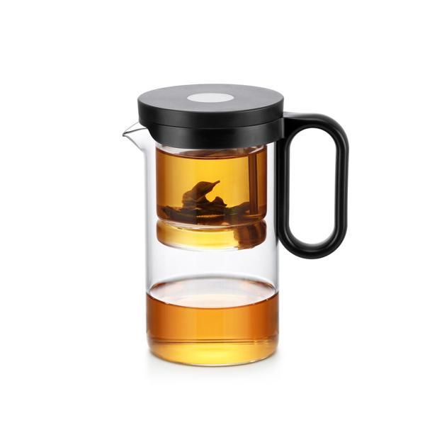 Karaca Brewy Tea Borosilikat Cam French Press 500 ml - Image 1