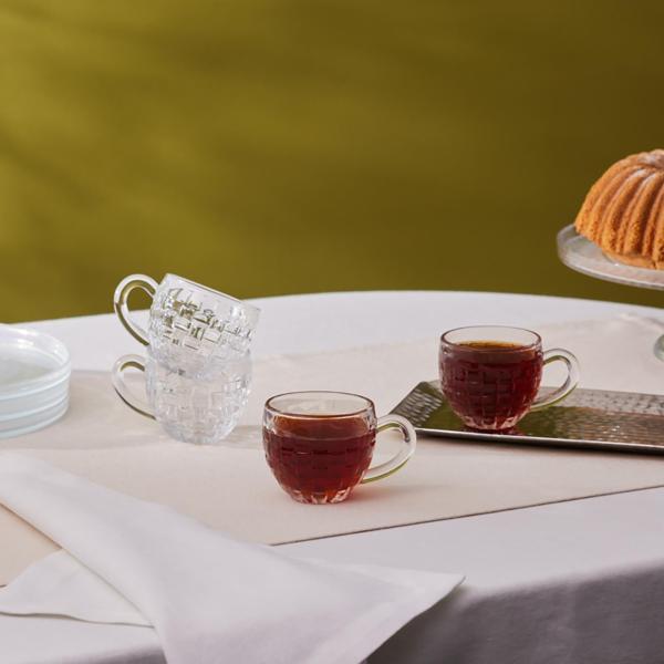 Karaca Emel 4 Kişilik Cam Çay Fincanı 180 Ml - Image 1
