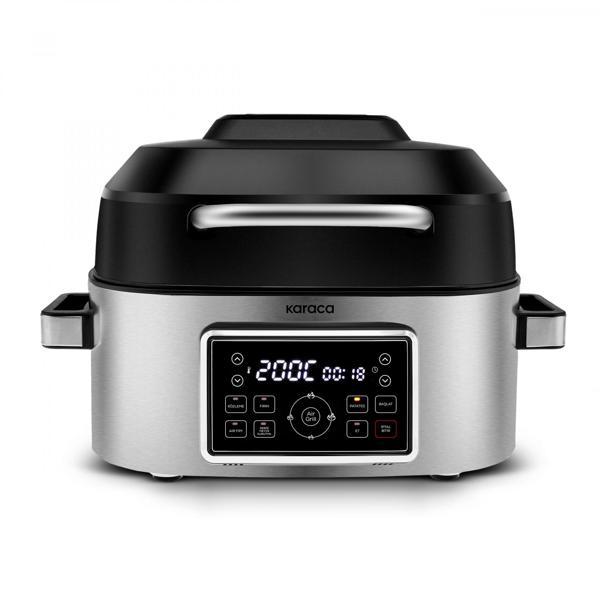 Karaca Gastro Air Grill 6 Kişilik Geniş Hacim Airfryer ve Izgara Makinesi 6L - Image 1