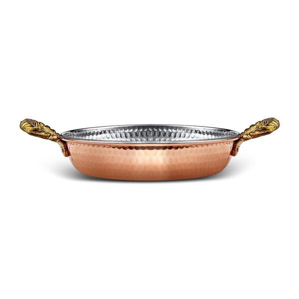 Karaca Alacahöyük Bakır Sahan 18 Cm - Image 1