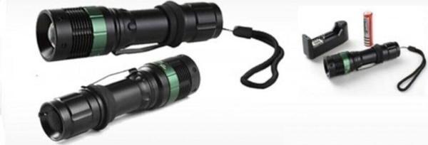 Nikula Power Style 500 Lumen 600 Metre Işık Uzantılı Zoomlu Şarjlı El Feneri - Image 1