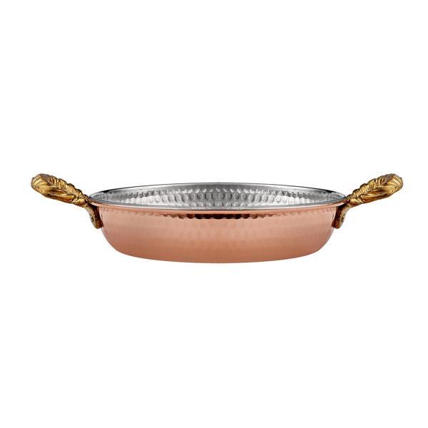 Karaca Alacahöyük Bakır Sahan 22 Cm - Image 1