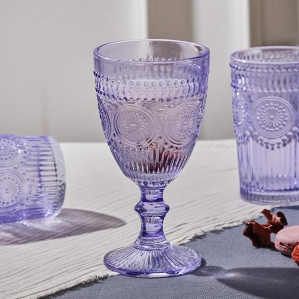 Karaca Sunflower Kadeh Mor - Image 1