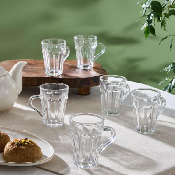 Karaca Leylak 6 'lı Çay Bardağı Seti 175 Ml - Image 1