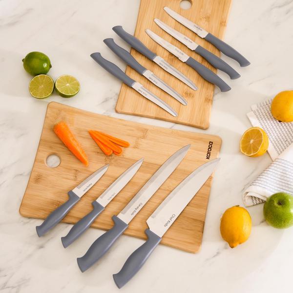 Karaca Apricot Strong 10 Parça Bıçak Seti Gri - Image 1