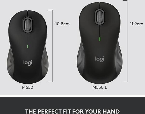 Logitech Signature M550 L | Wireless Mouse | Graphite - Image 1