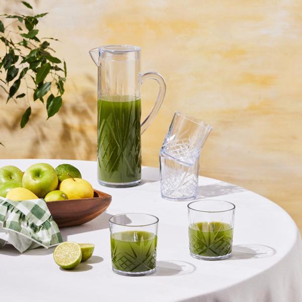 Karaca Foret Akrilik Kırılmaz 5 Parça Sürahi Seti Şeffaf 1.5 Lt - Image 1
