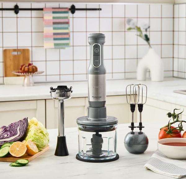 Karaca Mastermaid Prosteel 1000W Blender Set Cam Hazneli Galaxy Grey - Image 1