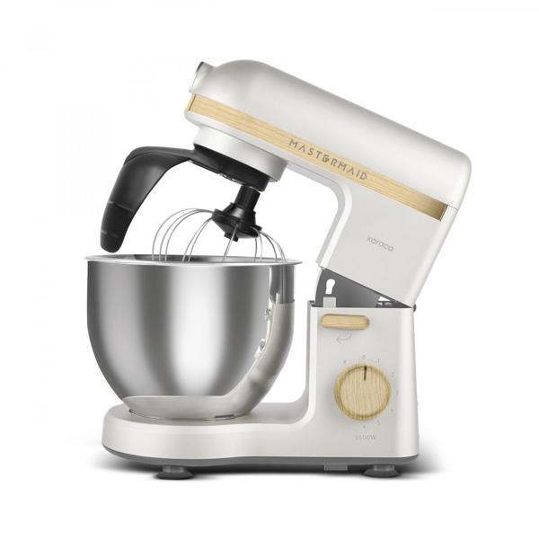 Karaca Mastermaid Chef Pro Çift Kollu Hamur Yoğurma Makinesi Wood Craft 1500W 5L - Image 1